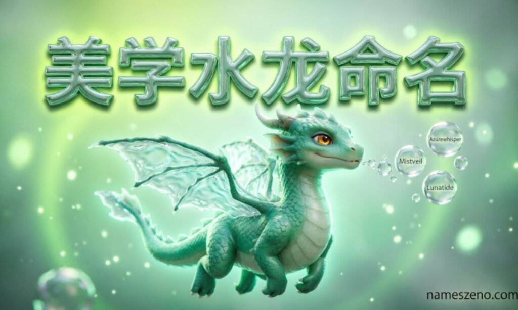 Aesthetic Water Dragon Names