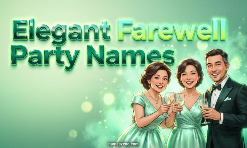 Elegant Farewell Party Names