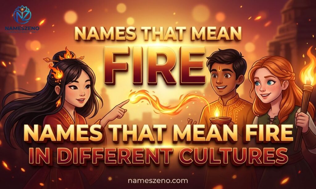 Names That Mean Fire in Different Cultures