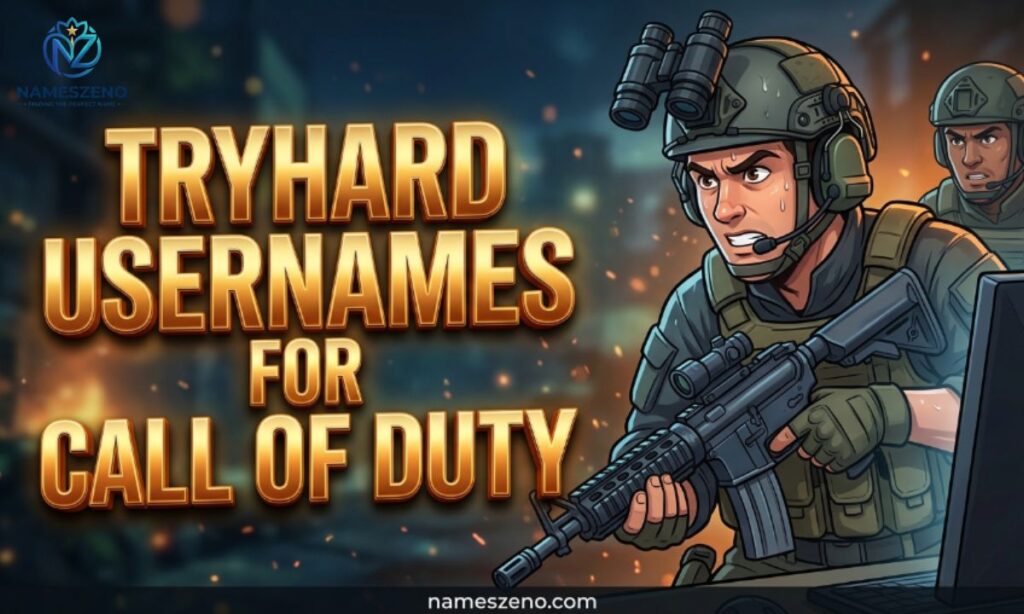 Tryhard Usernames for Call of Duty
