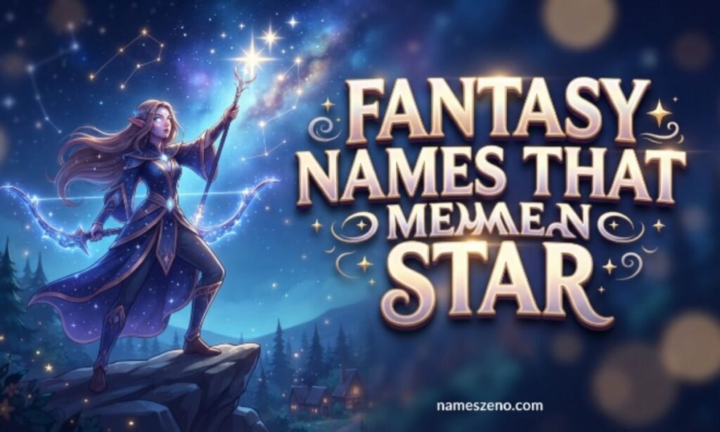 Fantasy Names That Mean Star
