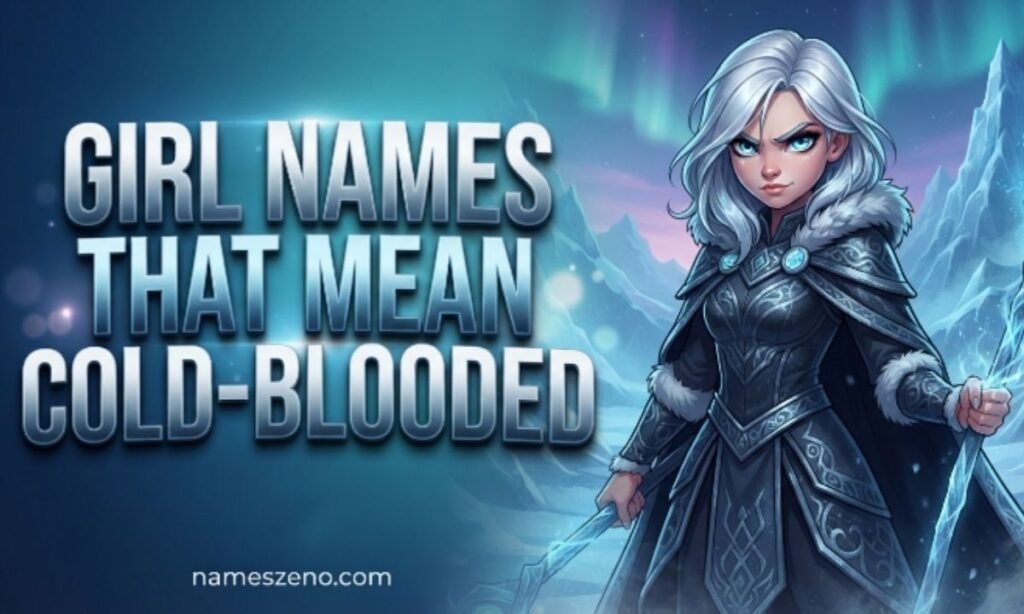Girl Names That Mean Cold Blooded