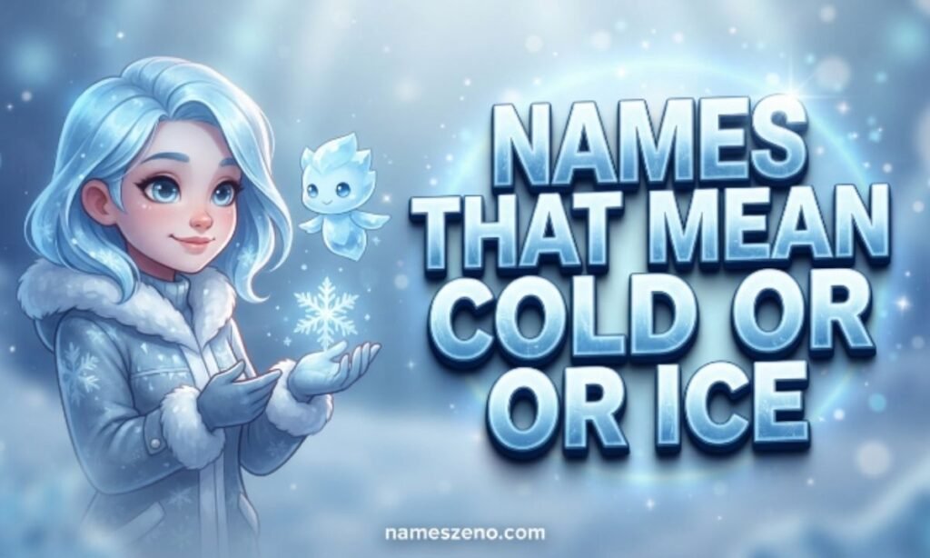 Names That Mean Cold or Ice