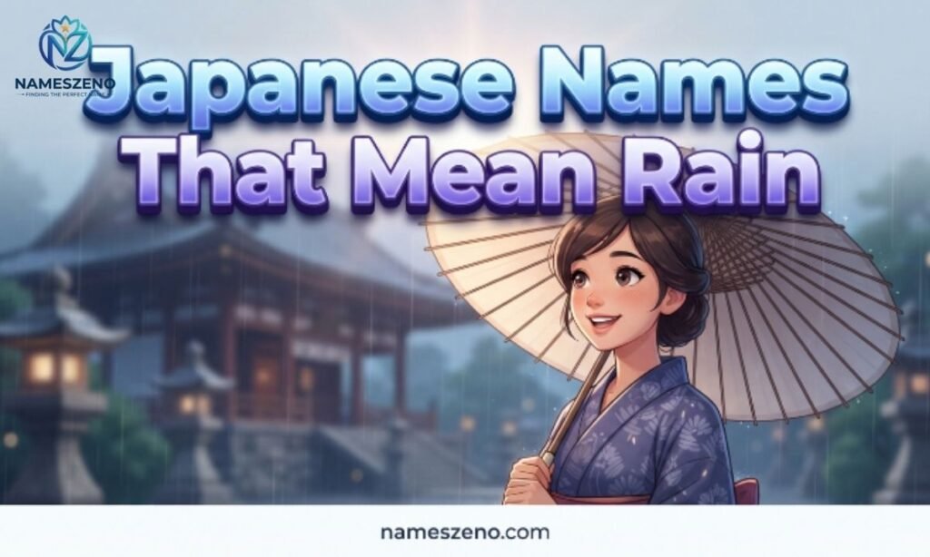 Japanese Names That Mean Rain