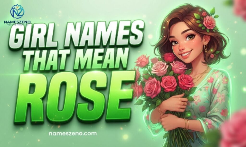 Girl Names That Mean Rose