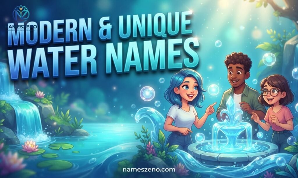 Modern & Unique Water Names