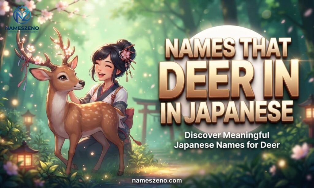 Names That Mean Deer in Japanese