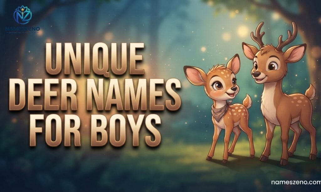 Unique Deer Names for Boys
