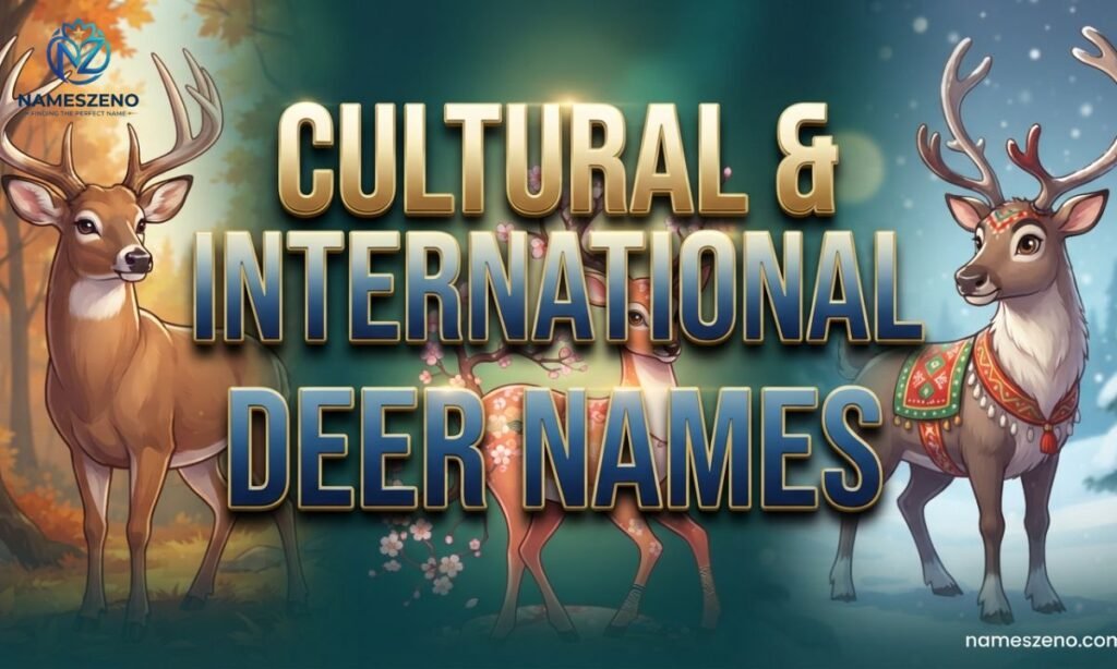 Cultural and International Deer Names