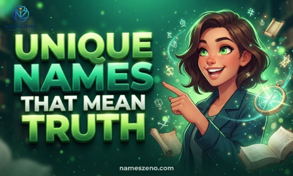 Unique Names That Mean Truth