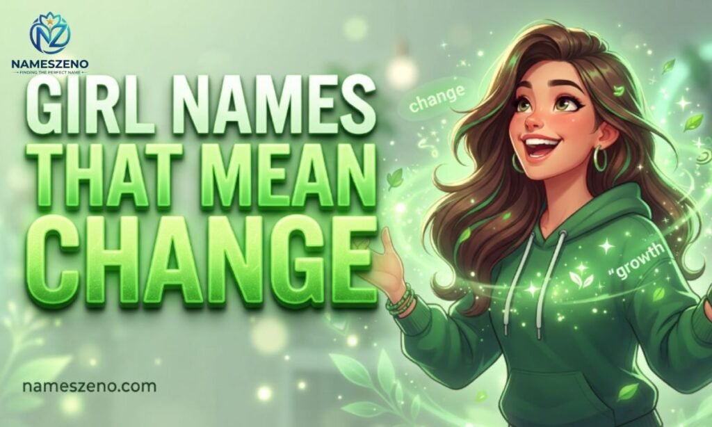 Girl Names That Mean Change