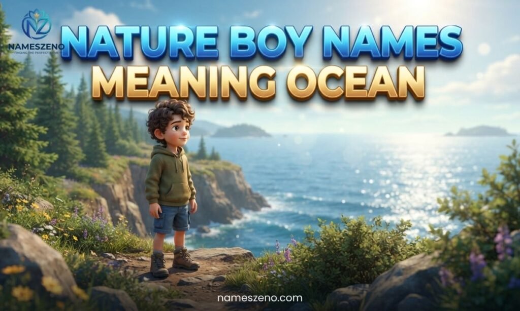 Nature-Inspired Boy Names That Mean Ocean