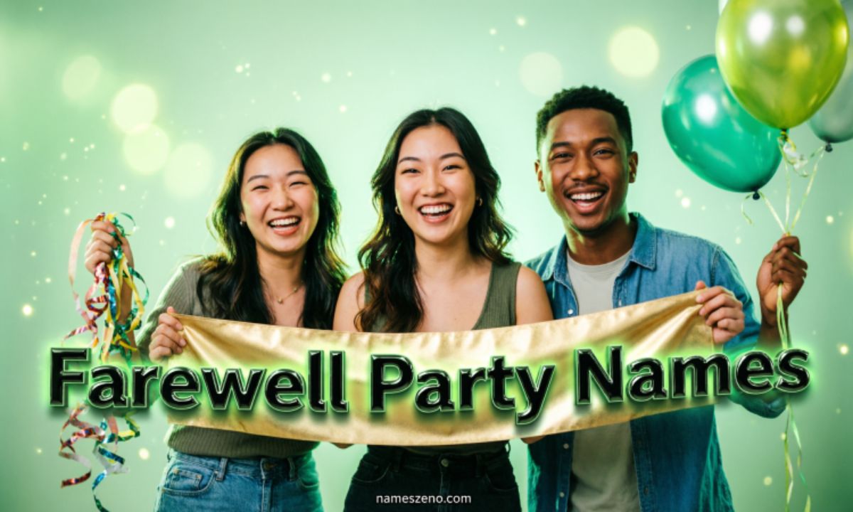 Farewell Party Names