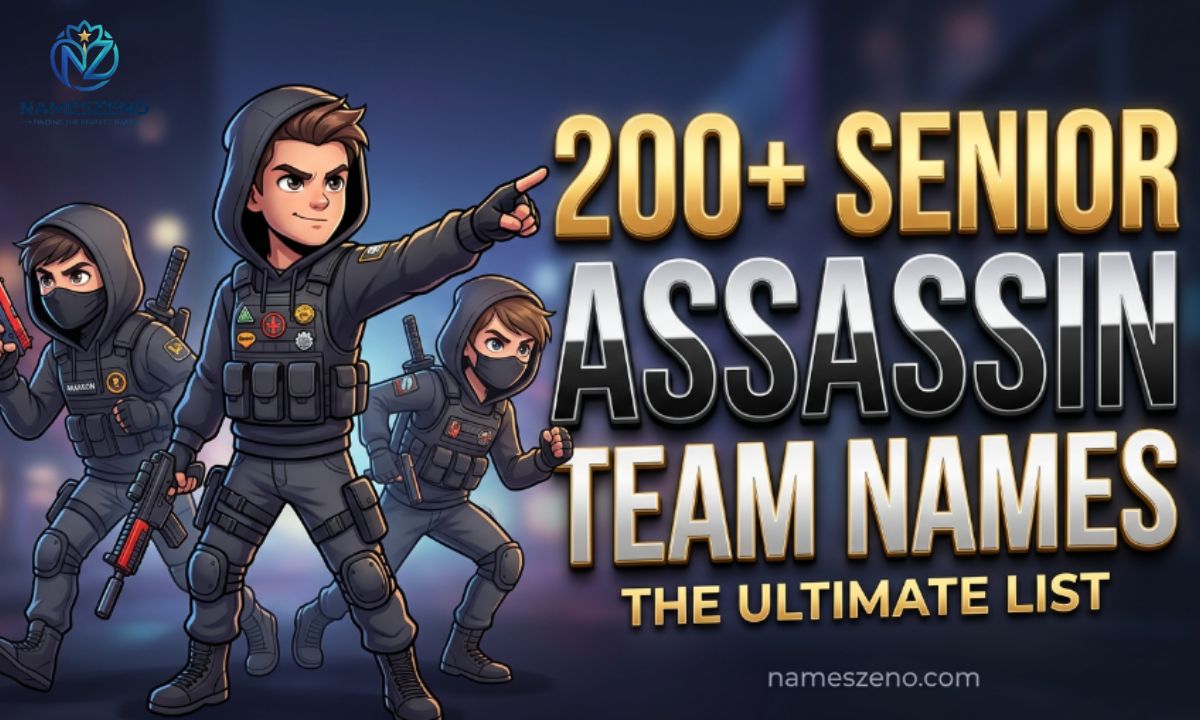 Senior Assassin Team Names