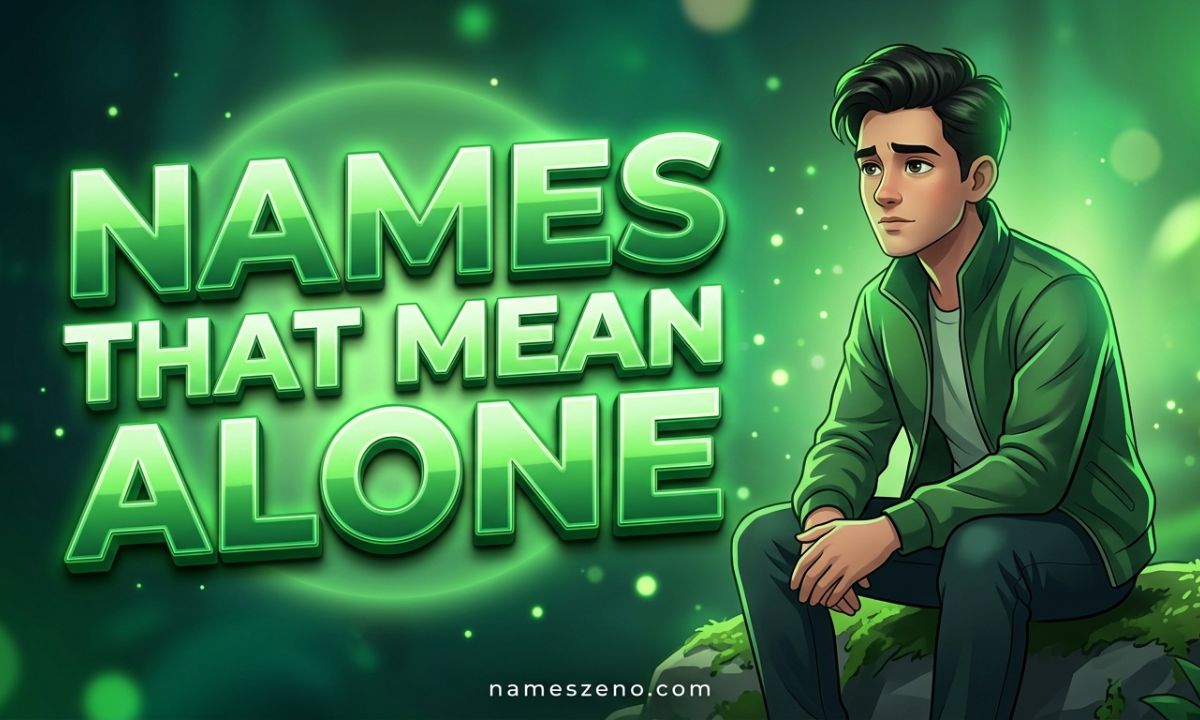 Names That Mean Alone