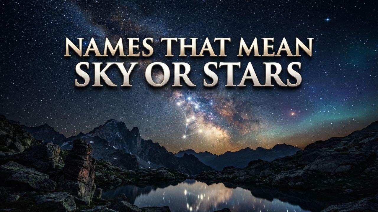 Names That Mean Sky or Stars