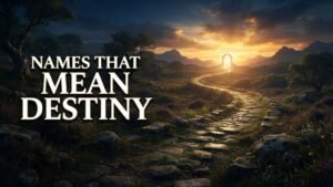 Names That Mean Destiny