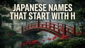 Japanese Names That Start With H
