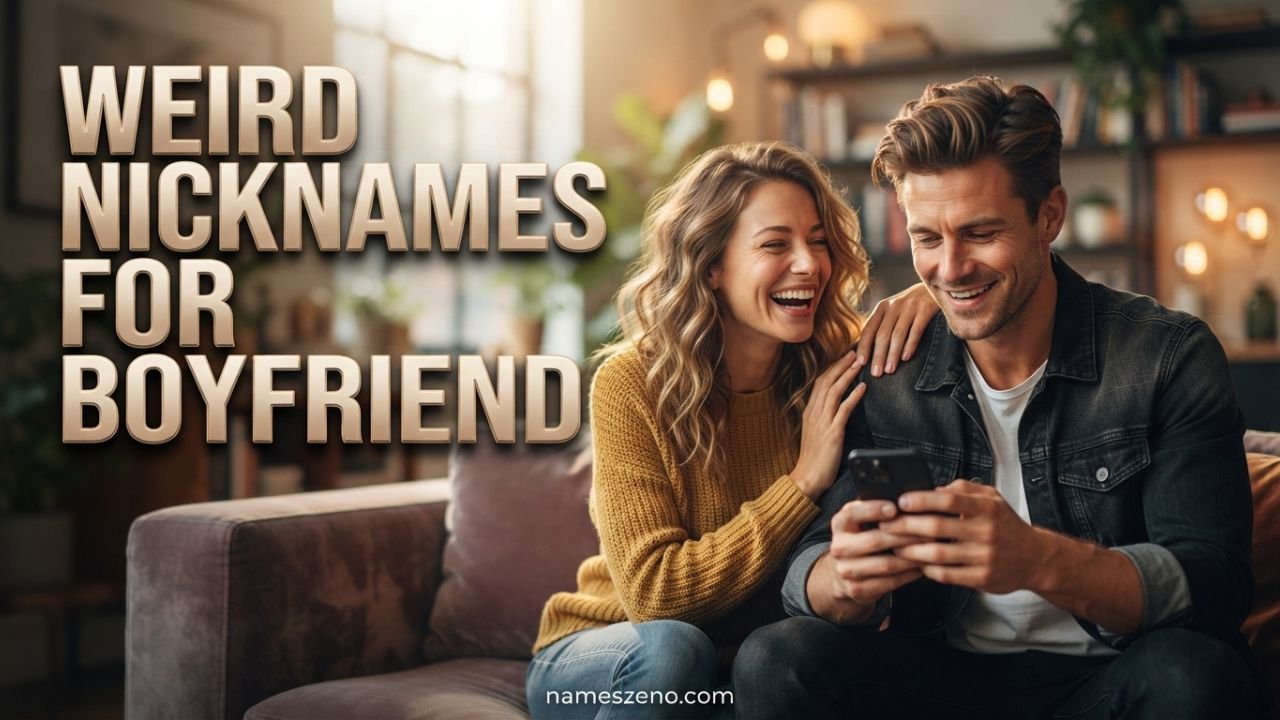 Weird Nicknames for Boyfriend