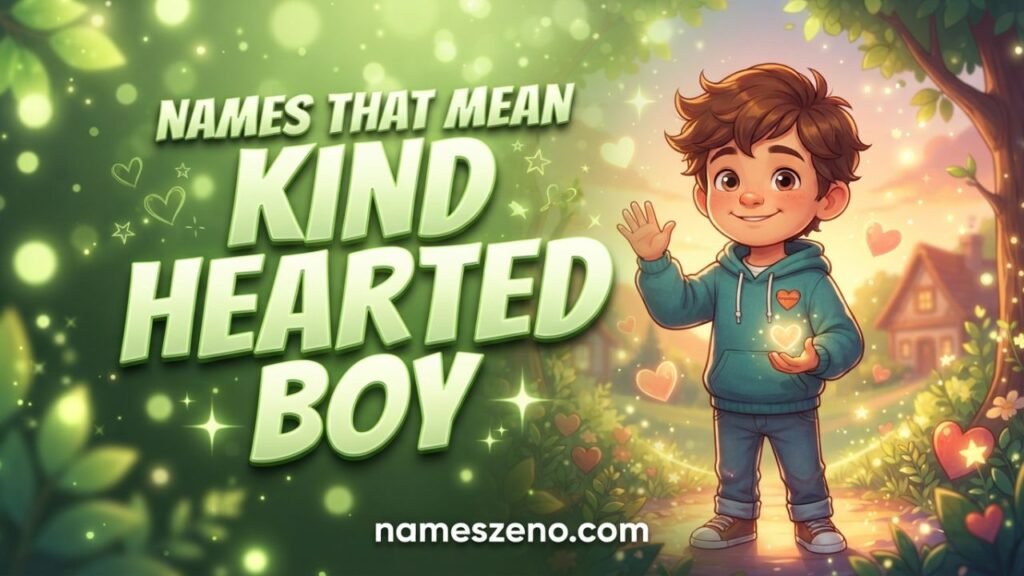 Names That Mean Kind Hearted Boy