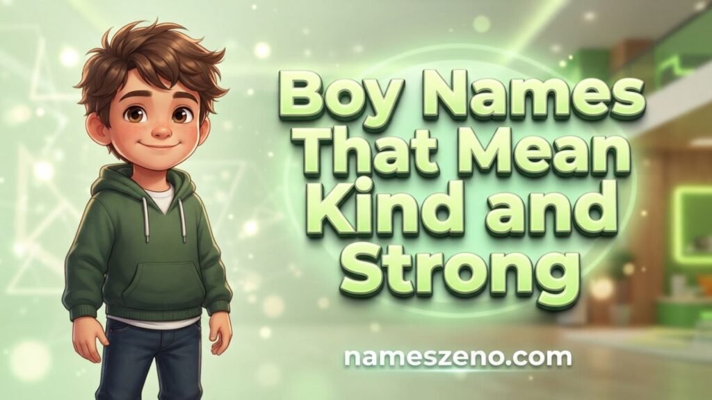 Boy Names That Mean Kind and Strong