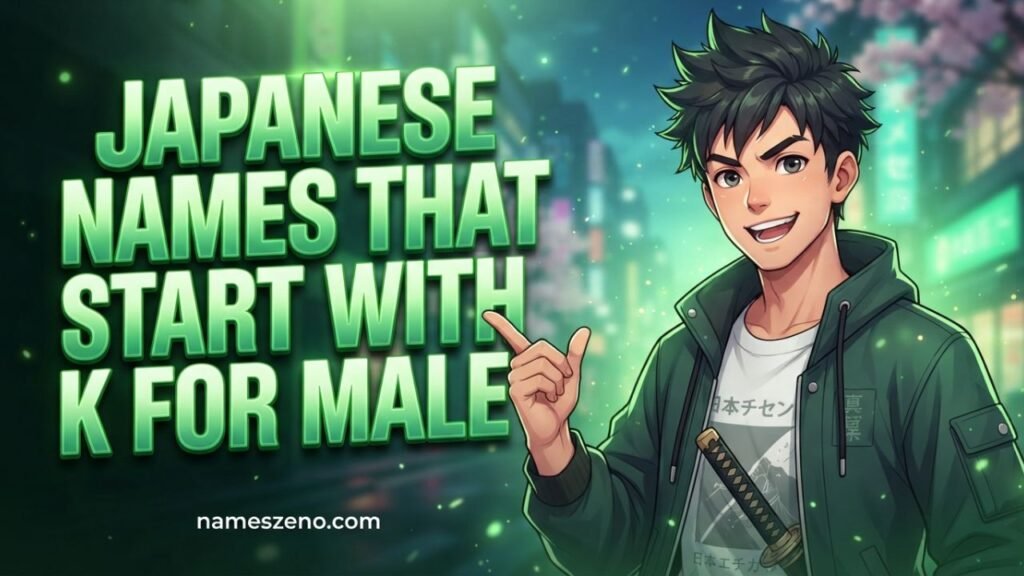 Japanese Names That Start With K For Male