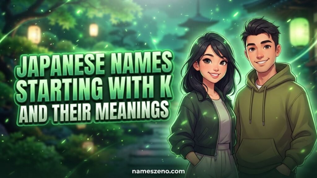 Japanese Names Starting With K and Their Meanings