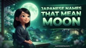 Japanese Names That Mean Moon