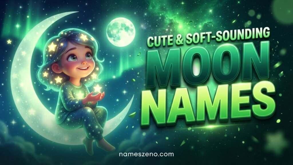 Cute and Soft-Sounding Moon Names