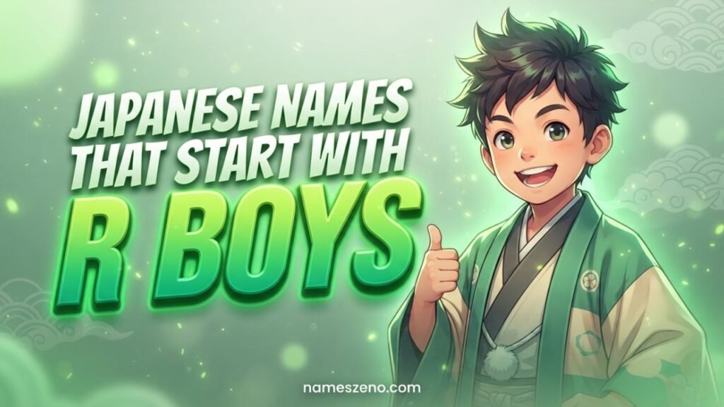Japanese Names That Start With R Boys