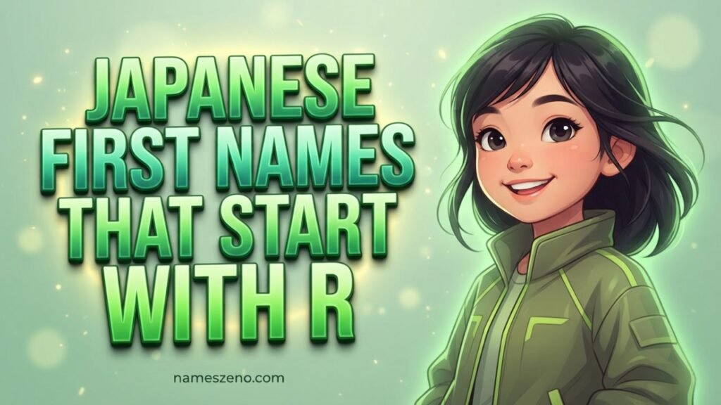 Japanese First Names That Start With R