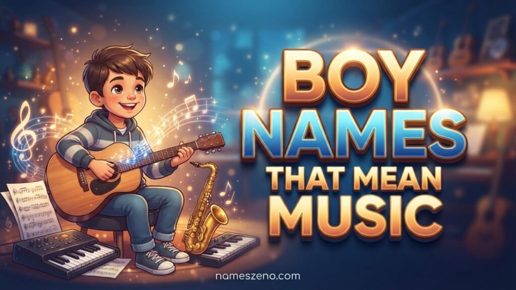 Boy Names That Mean Music