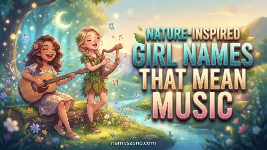 Nature-Inspired Girl Names That Mean Music