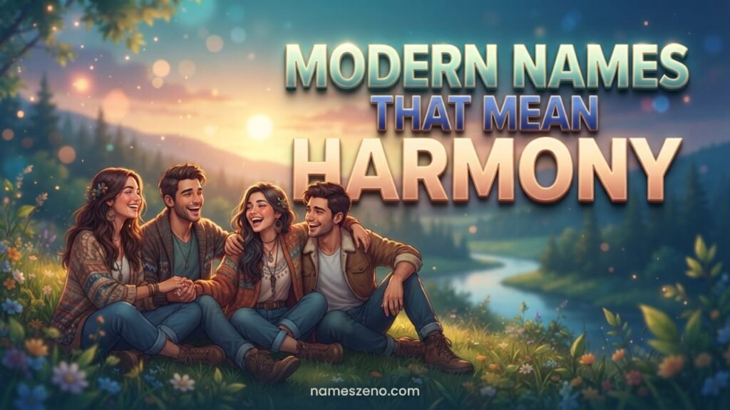 Modern Names That Mean Harmony