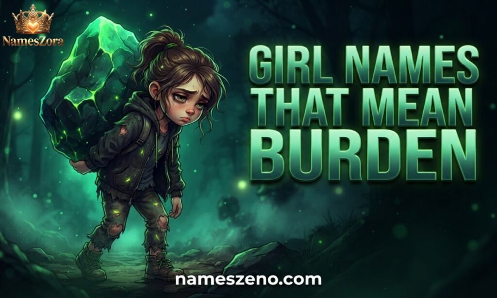 Girl Names That Mean Burden