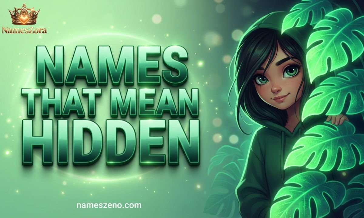 Names That Mean Hidden