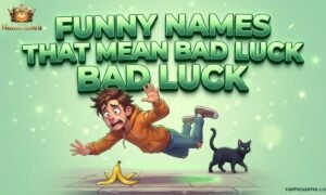 Funny Names That Mean Bad Luck
