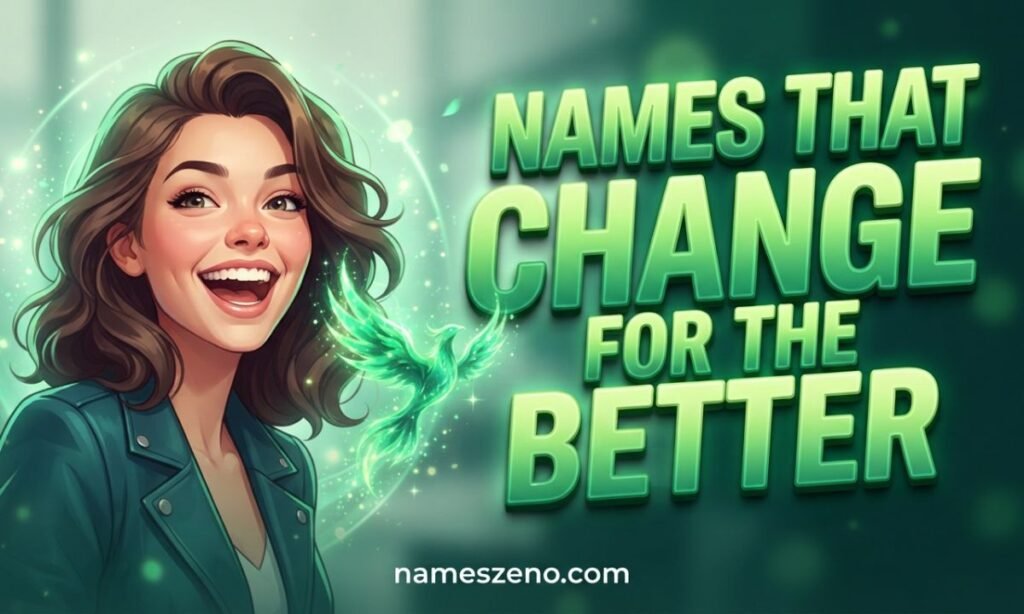 Names That Mean Change for the Better