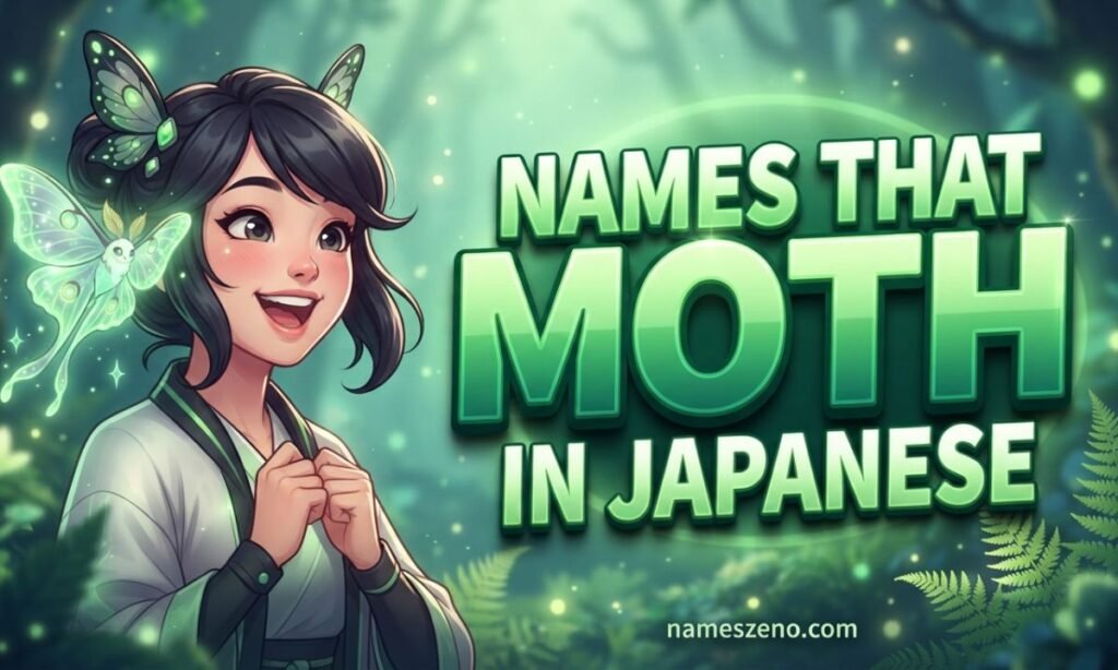 Names That Mean Moth in Japanese