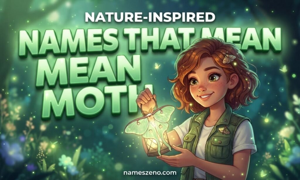 Nature-Inspired Names That Mean Moth
