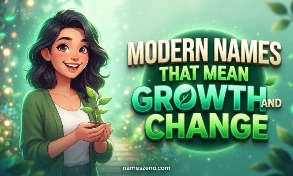 Modern Names That Mean Growth and Change