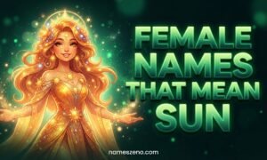 Female Names That Mean Sun