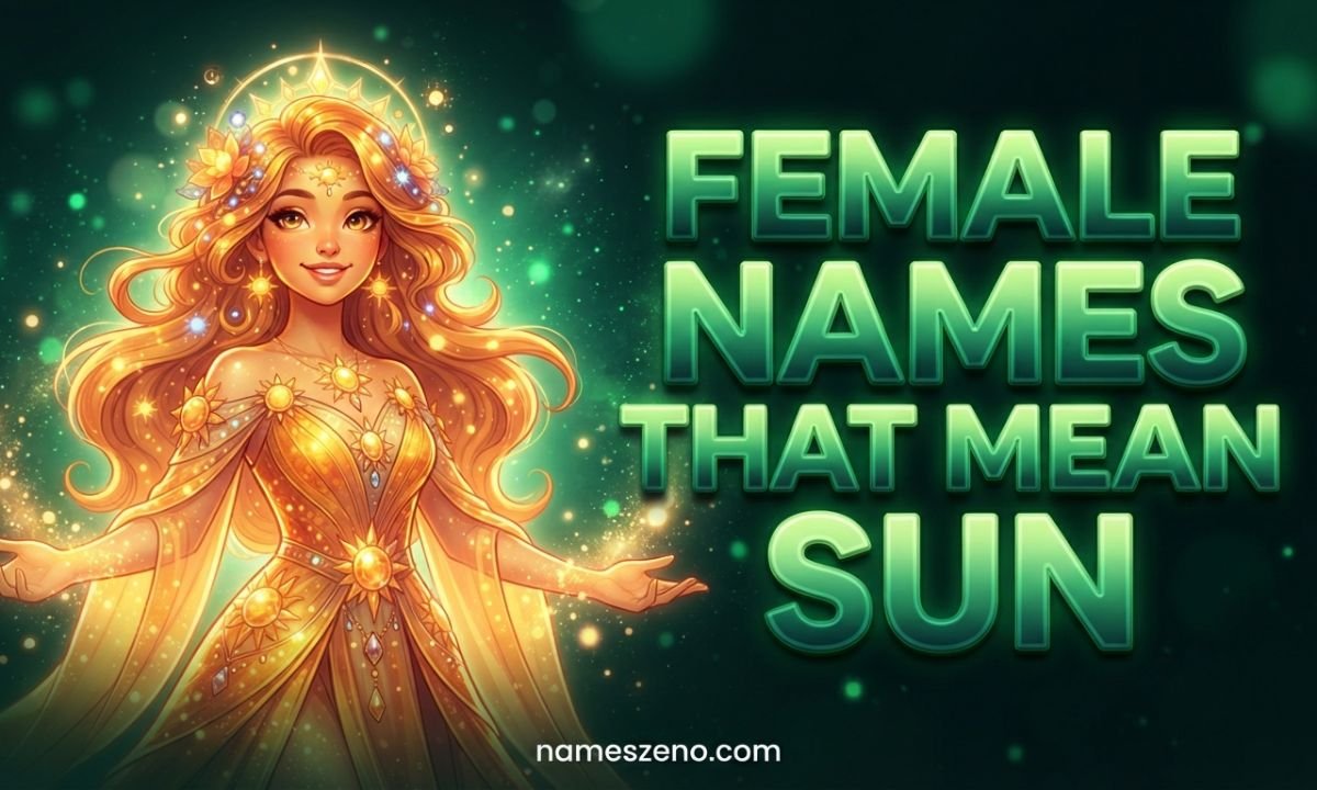Female Names That Mean Sun