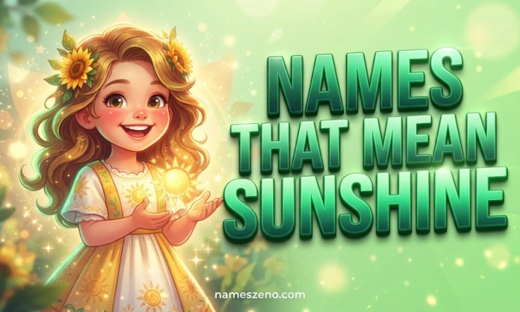 Names That Mean Sunshine