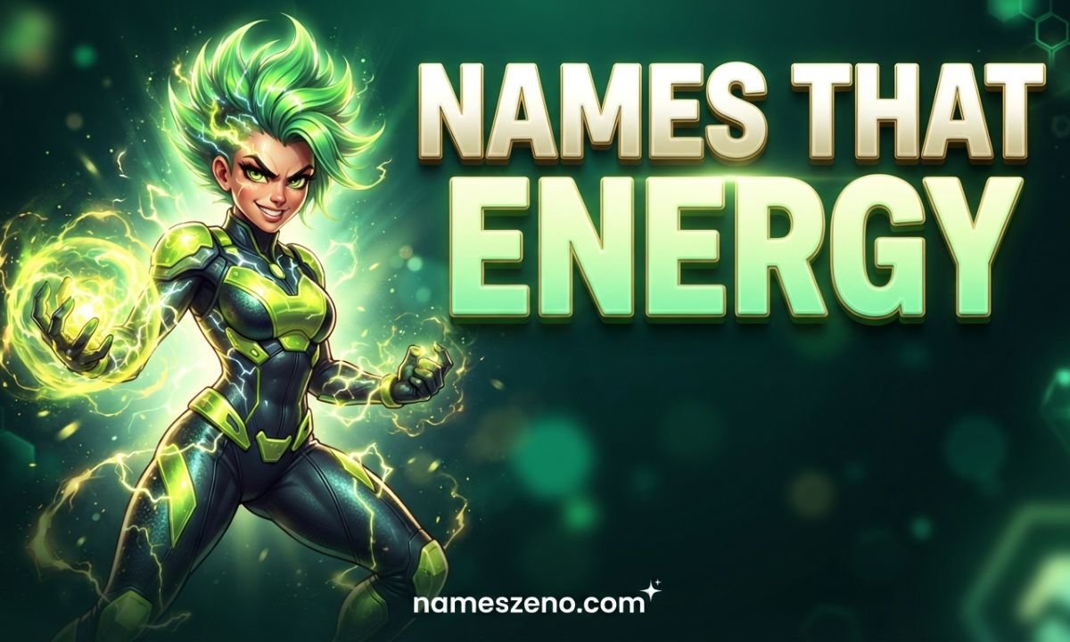 Names That Mean Energy