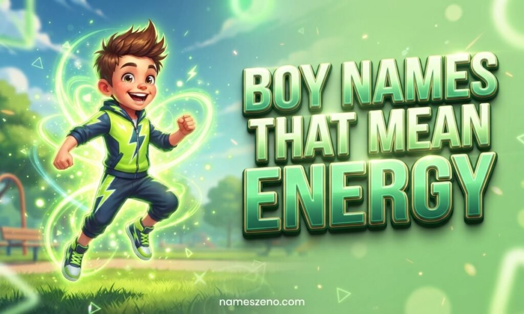 Boy Names That Mean Energy