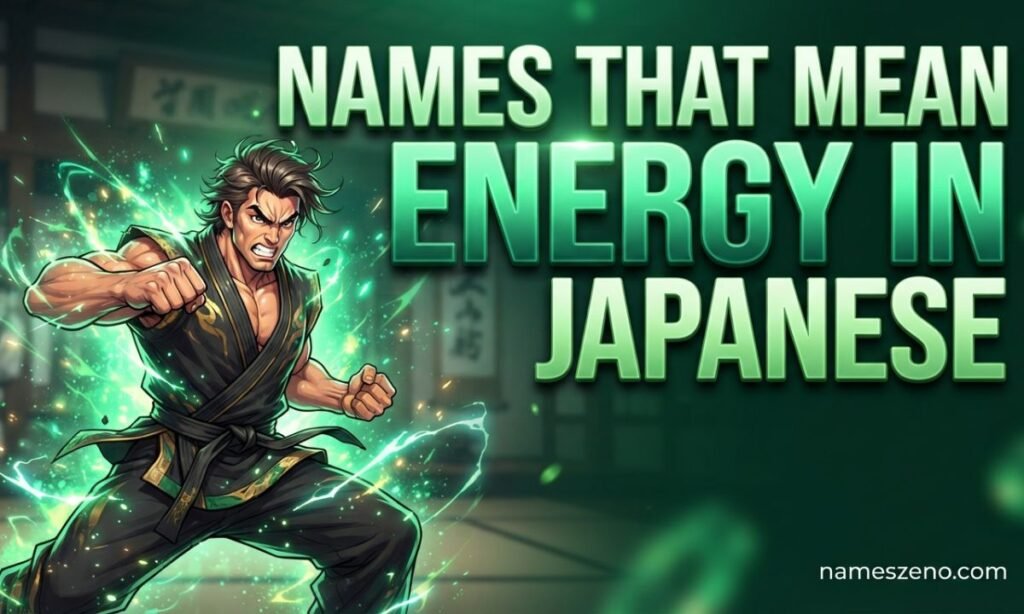 Names That Mean Energy in Japanese