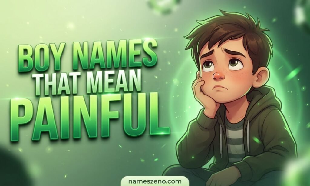 Boy Names That Mean Painful