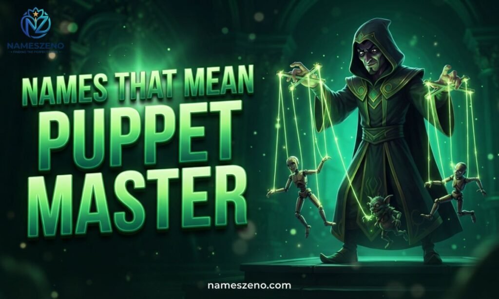 Names That Mean Puppet Master