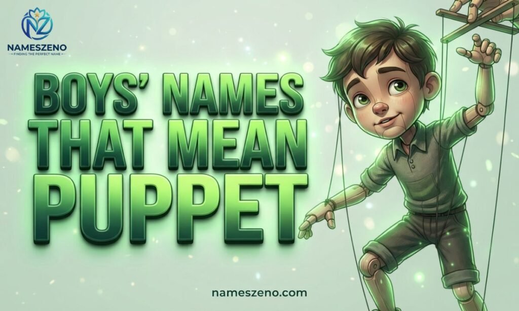 Boys' Names That Mean Puppet